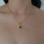 Emerald Teddy Necklace